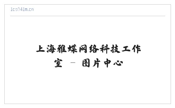 上海雅蝶网络科技工作室 缩略图